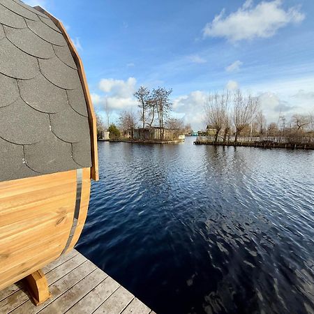 New - Private Residence With Sauna - On A Lake Near Amsterdam Vinkeveen Eksteriør billede