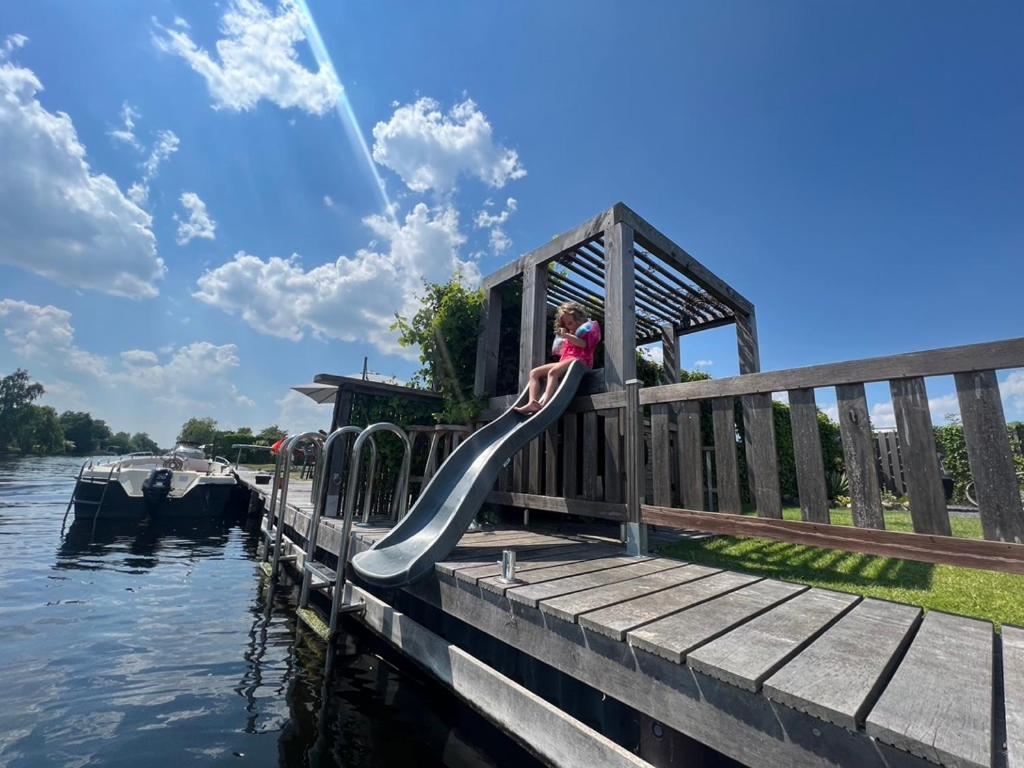 New - Private Residence With Sauna - On A Lake Near Amsterdam Vinkeveen Eksteriør billede